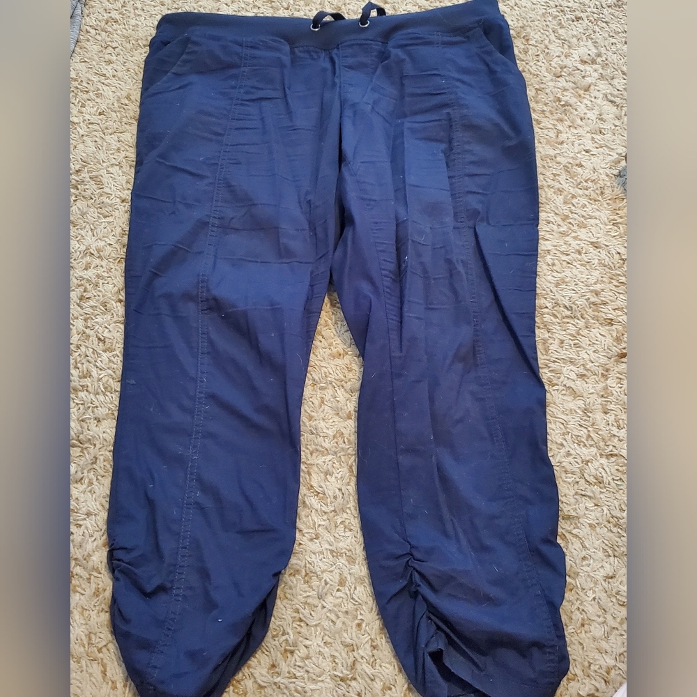 Torrid Navy Blue Capri Pants size 0